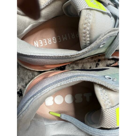 Adidas Crazyflight FX1781 Women’s 9.5 Halo Blue Pink BOOST Indoor Court Shoes - Picture 6 of 9